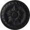 Ekena Millwork Exeter Ceiling Medallion (Fits Canopies up to 3 1/8"), Hand-Painted Steel Gray, 17 3/4"OD x 1 1/8"P CM17EXSGS - alternate 1